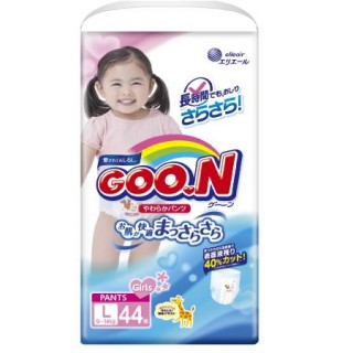 Трусики для девочек Goon L (9-14 кг) 44 шт.
