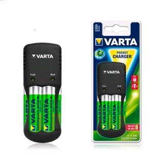 Зарядное устройство VARTA Pocket Charger+4х2600 mAh