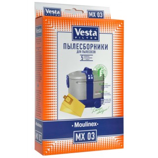 Комплект пылесборников Vesta MX 03 Moulinex