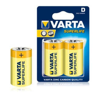 Батарейка VARTA SUPERLIFE D/LR20 бл 2
