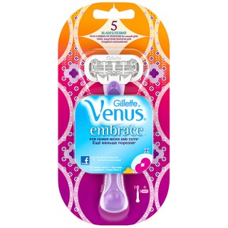 Бритвенный станок Gillette Venus Embrace Молодежный дизайн 