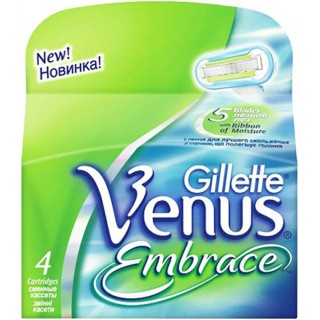 Cменные лезвия Gillette Venus Embrace 4 шт