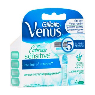 Cменные лезвия GILLETTE VENUS Embrace Sensitive 4 шт
