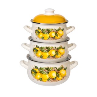Набор посуды Interos 15842 Лимоны