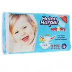 Подгузники Helen Harper Soft Dry midi (4-9 кг) 56 шт.