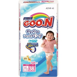 Трусики для девочек Goon Big (12-20 кг) 38 шт.